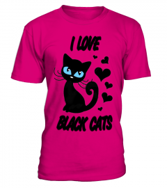 I LOVE BLACK CATS