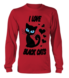 I LOVE BLACK CATS