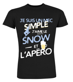 SNOWBOARD - un mec simple