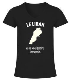 T-shirt Histoire Liban