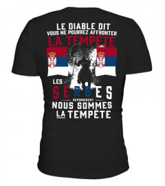 T-shirt Tempête Serbes