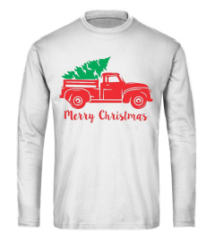 Old Pickup Truck Tree Gift Hoodie