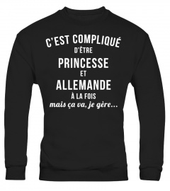 T-shirt Princesse - Allemande