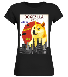 Dogezilla T-Shirt | Funny DOGE MEME Shiba Inu Dog Shirt