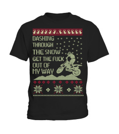 Motorcycle Christmas Sweater Funny Rider