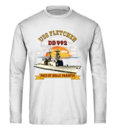 USS Fletcher (DD 992) T-shirt