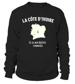 T-shirt Histoire Côte d'ivoire