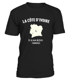 T-shirt Histoire Côte d'ivoire