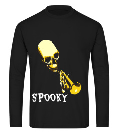 Spooky Scary Skeleton Trumpet Meme T-Shirt