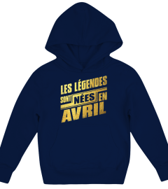 LES LEGENDES SONT NEES EN AVRIL T-SHIRT