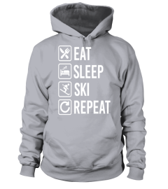 Skiing Eat Sleep Repeat