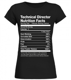Technical Director Uniform Funny T-Shirt
