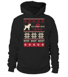 Black Russian Terrier Ugly Christmas Sweater Funny Gift T-Shirt