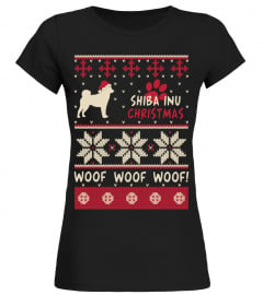Shiba Inu Ugly Christmas Sweater Funny Gift T-Shirt