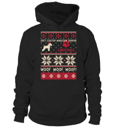 Soft Coated Wheaten Terrier Ugly Christmas Sweater Funny Gift T-Shirt