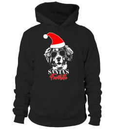 Bernese Mountain Dog Santa's Favorite Christmas T-Shirt