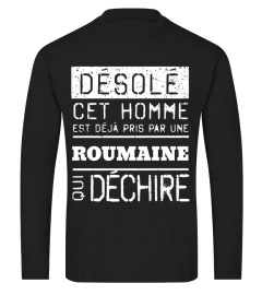 T-shirt Désolé Roumaine