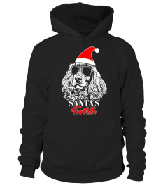 Spaniel Santa's Favorite Funny Christmas T-Shirt