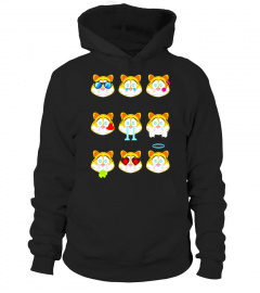 Lovely Tigers With Nine Emotion Faces T-Shirt Gift