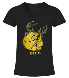 Bear Deer Beer Gift TShirt