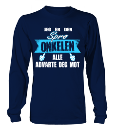 JEG ER DEN SPRG ONKELEN ALLE ADVARTE DEG MOT T-SHIRT