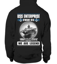 USS Enterprise (CVAN 65) Hoodie