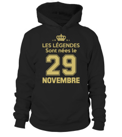 LES LÉGENDES SONT NÉES LE 29 NOVEMBRE