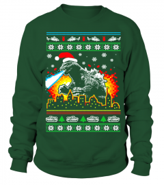 Ugly Christmas Sweater-style Printed Tee