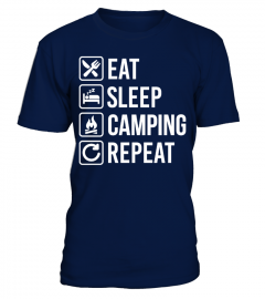 Camping Eat Sleep Repeat