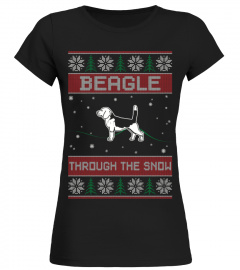 Beagle Ugly Christmas Sweater Funny Gift T-Shirt