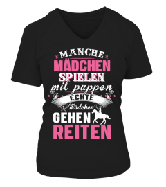 ECHTE MÄDCHEN GEHEN REITEN