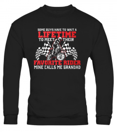 Favorite Motocross Rider Mine Calls Me Grandad T Shirt 