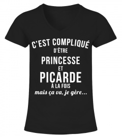 T-shirt Princesse - Picarde