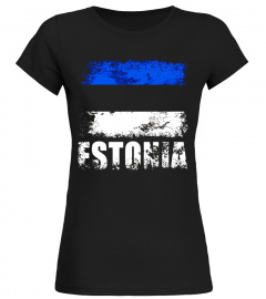 Estonia Flag T-Shirt Estonian Flag Eesti Tee Gift