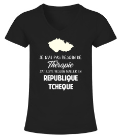 T-shirt République Tchèque Thérapie