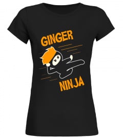 Funny Ginger Ninja T-shirt Ginga Red Hair Meme Quote Gift #2