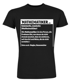 Mathematiker Definition