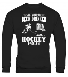 Beer drinker with a hockey problem