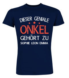 DIESER GENIALE ONKEL PERSONALISIERTE SHIRT