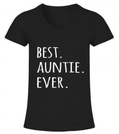 Best Auntie Ever T shirt   Tshirt For Aunt   Aunty Tee Shirt