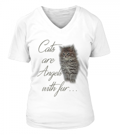 „Cats are Angels with fur“ Shirt,…