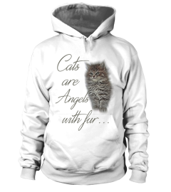 „Cats are Angels with fur“ Shirt,…