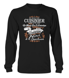 JE SUIS UN CUISINIER DONC JE VIS DANS T-SHIRT