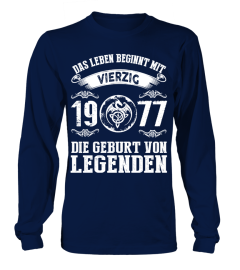 DAS LEBEN BEGINNT MIT VIERZIG 1977 -  40Y  DIE GEBURT VON LEGENDEN