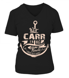 It's a CARR Thing You Wouldn't Understand