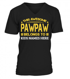 this awesome pawpaw belongs to t shirt