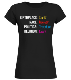 Birthplace Earth Race Human Politics