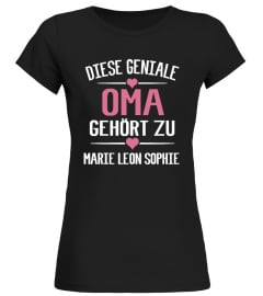 DIESE GENIALE OMA GEHÖRT ZU PERSONALISIERTE SHIRT