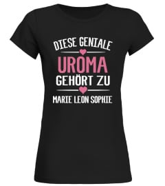 DIESE GENIALE UROMA GEHÖRT ZU PERSONALISIERTE SHIRT