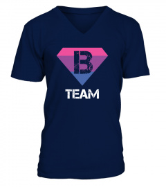 Team Bi Sexual Tee- Bisexual Flag